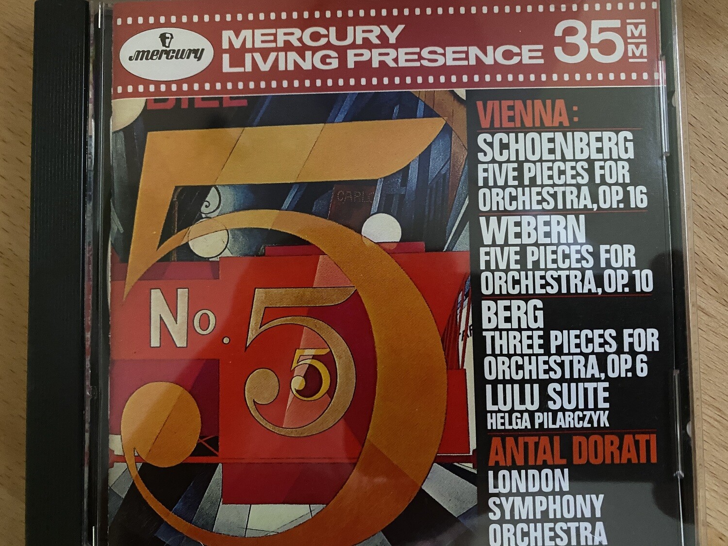 Dorati, Schoenberg, Webern, Berg
