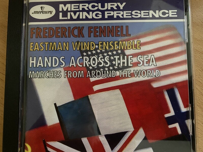 Fennell Conducts Hands Across The sea