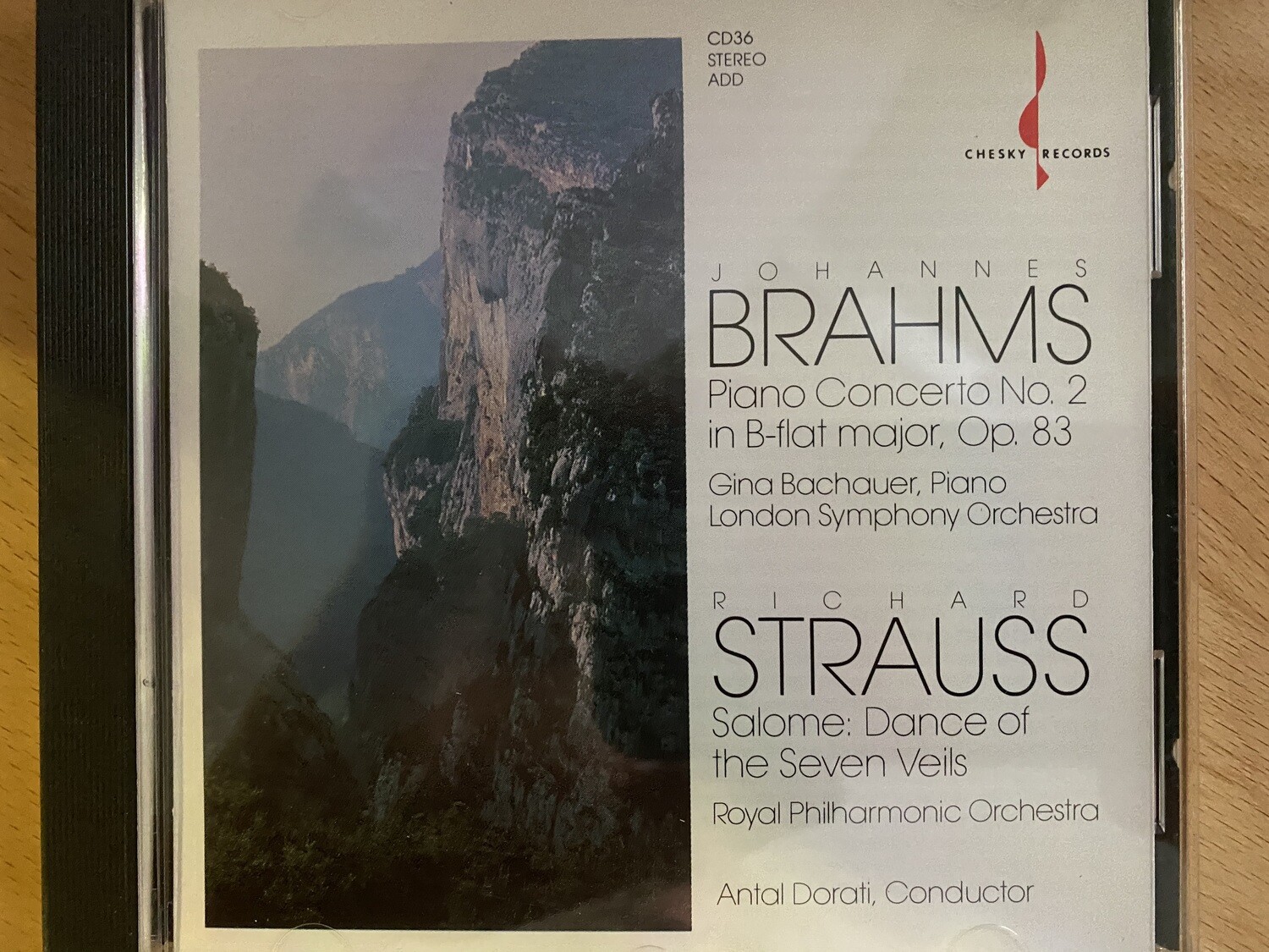 Brahms, Piano Concerto No.2
Strauss, Salome
