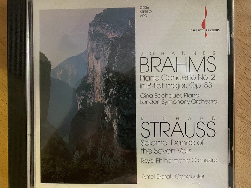 Brahms, Piano Concerto No.2
Strauss, Salome