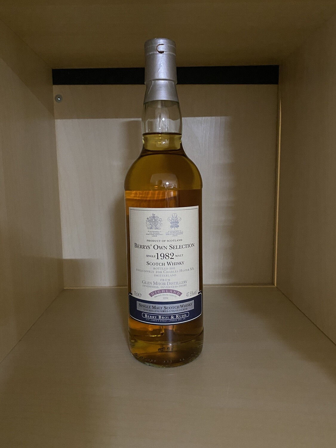 Glen Mhor 1982 Berry's Own Selection