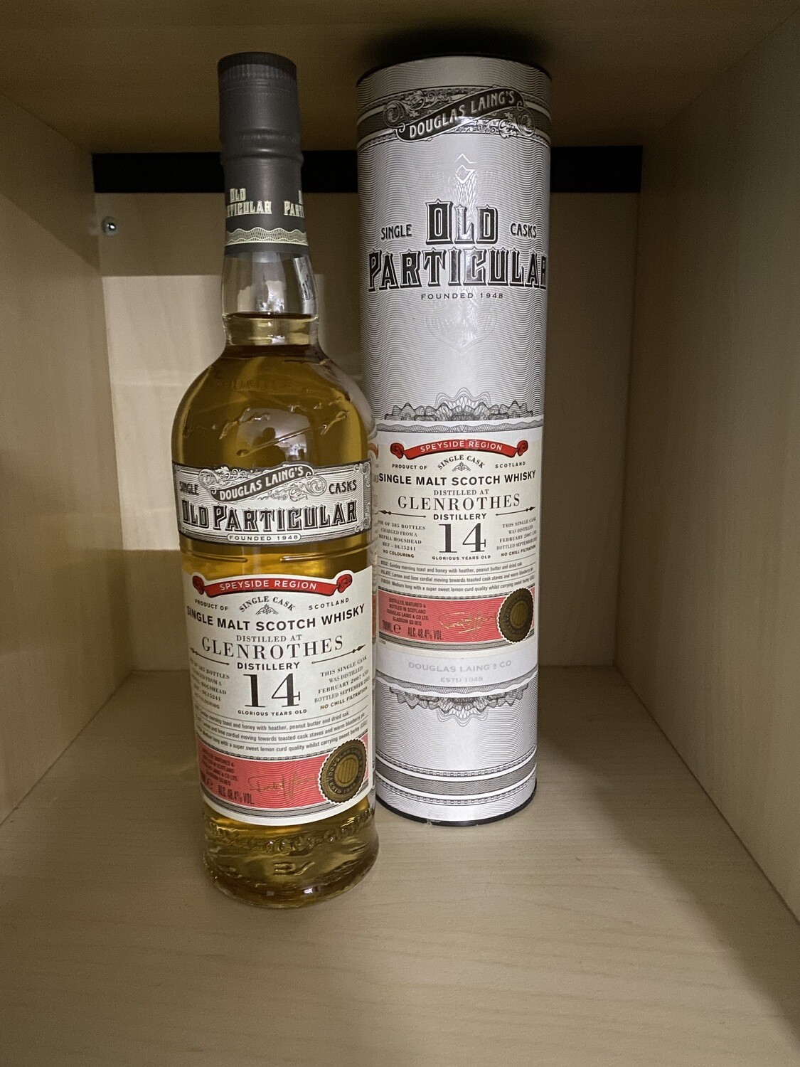 Glenrothes 14 years, Old Particular