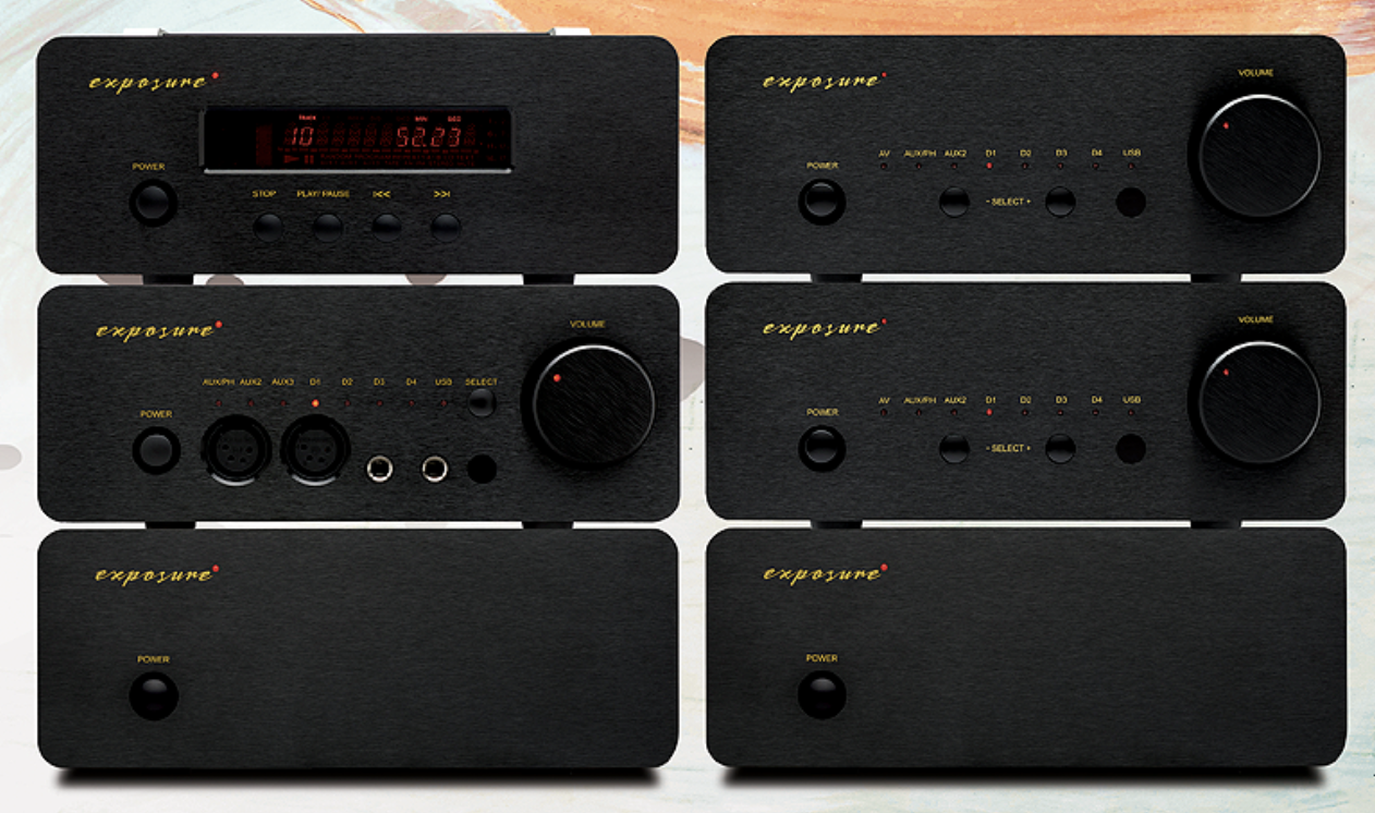 Exposure XM5 Amp, black