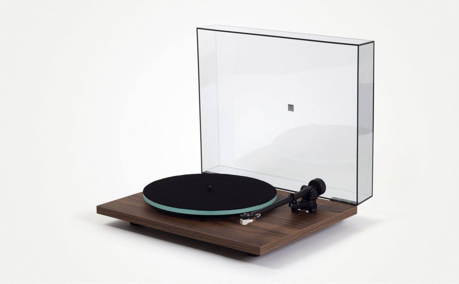 Rega Planar 2 inkl. Elys MM-Tonzelle, walnut finish