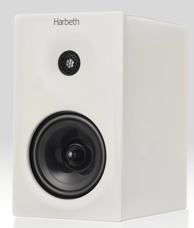 Harbeth NLER-1 satin white (active speaker, pair)