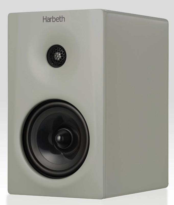 Harbeth NLE-1 titanium grey (active speaker, pair)