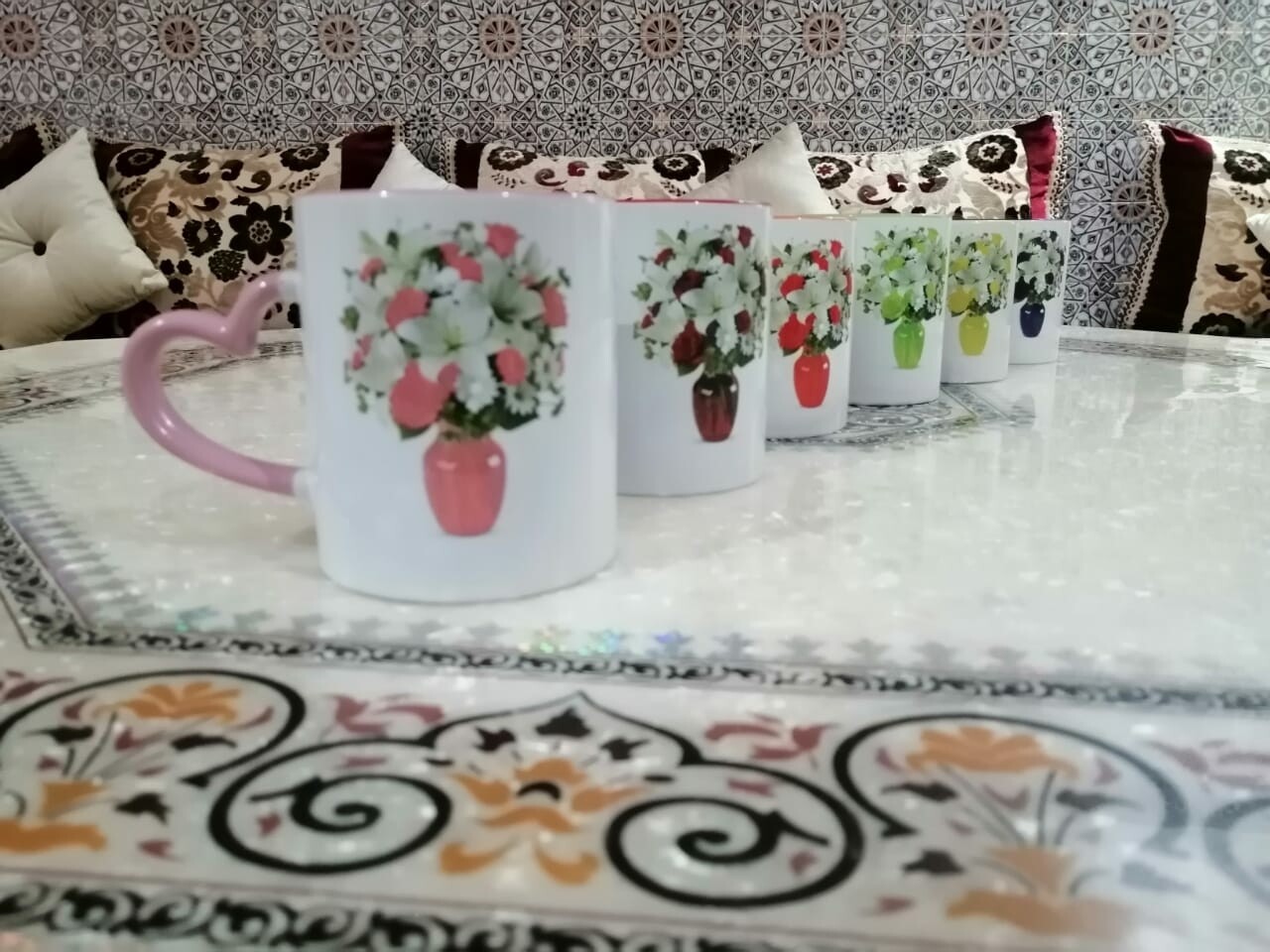Mug coloré personalisé