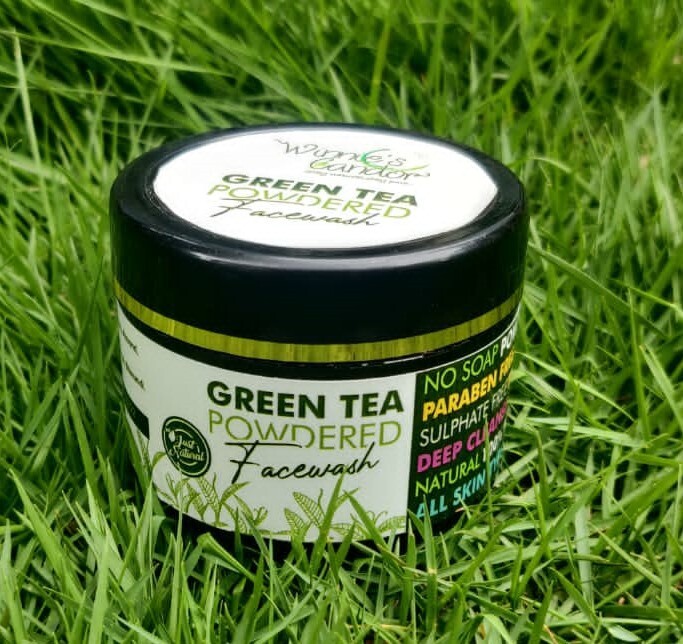 Winnie's Candor Green Tea Powdered Facewash Trial Pack