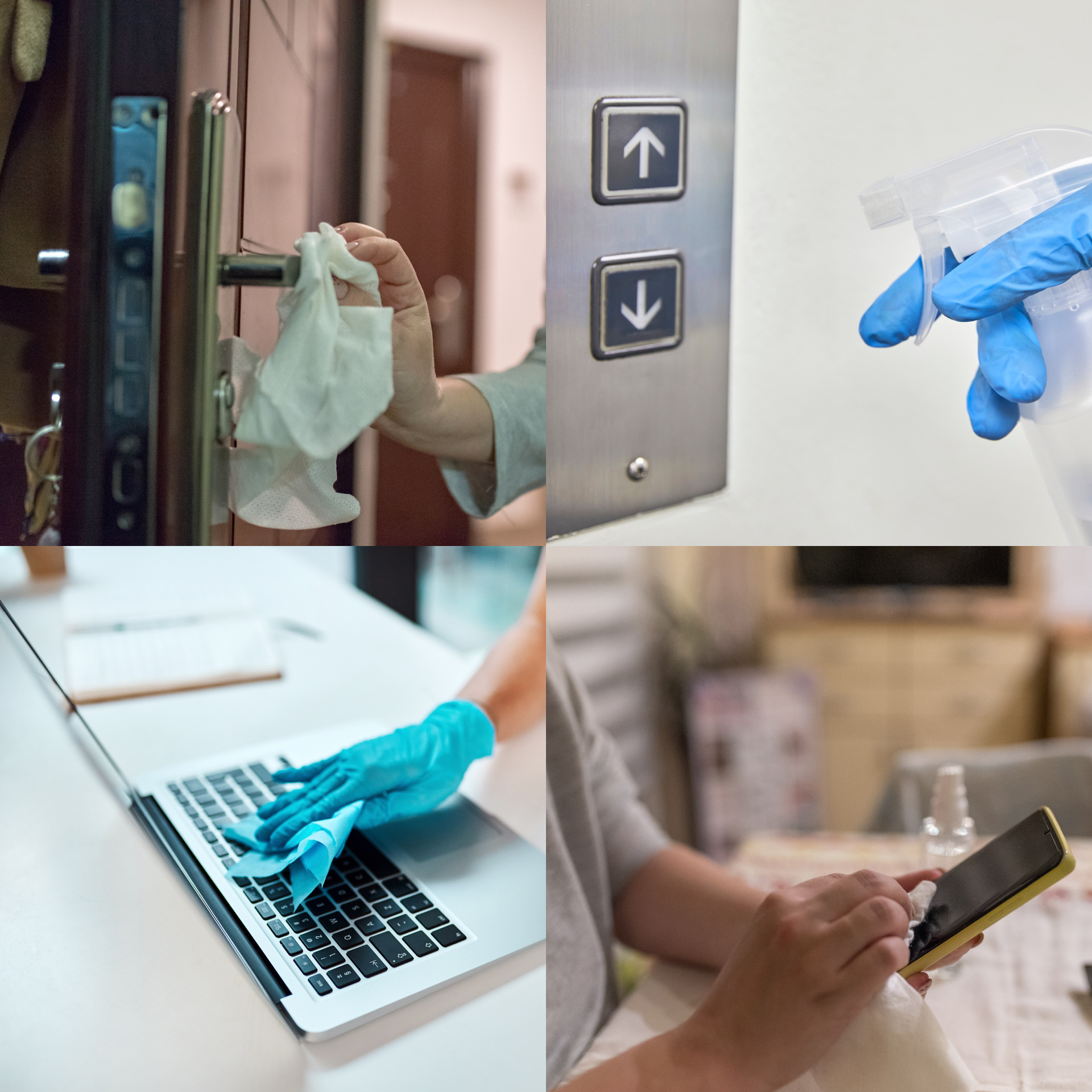 Limpiador Hidroalcohólico 70% Alcohol - Spray de 1 Litro