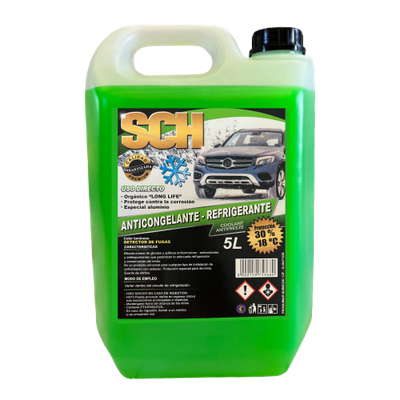 Anticongelante - Refrigerante 30%  verde