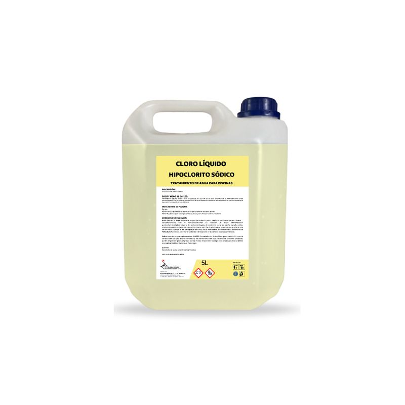 Hipoclorito de Sodio. Cloro líquido. Hipoclorito de Sodio. Cloro líquido.
