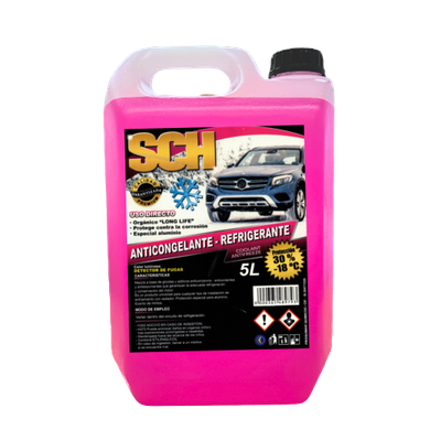 Anticongelante 30%/-18ºC rosa