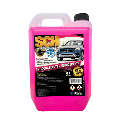 Anticongelante 30%/-18ºC rosa