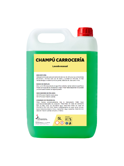 Champú de carrocería