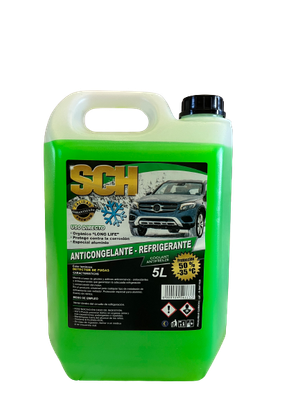 Anticongelante 50%/-37ºC verde