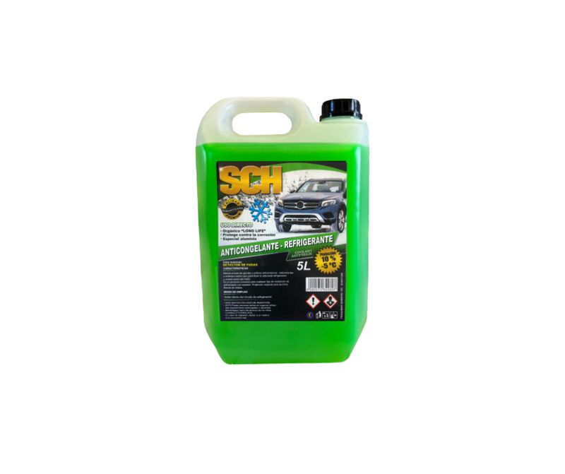 Anticongelante 10%/-5ºC Verde