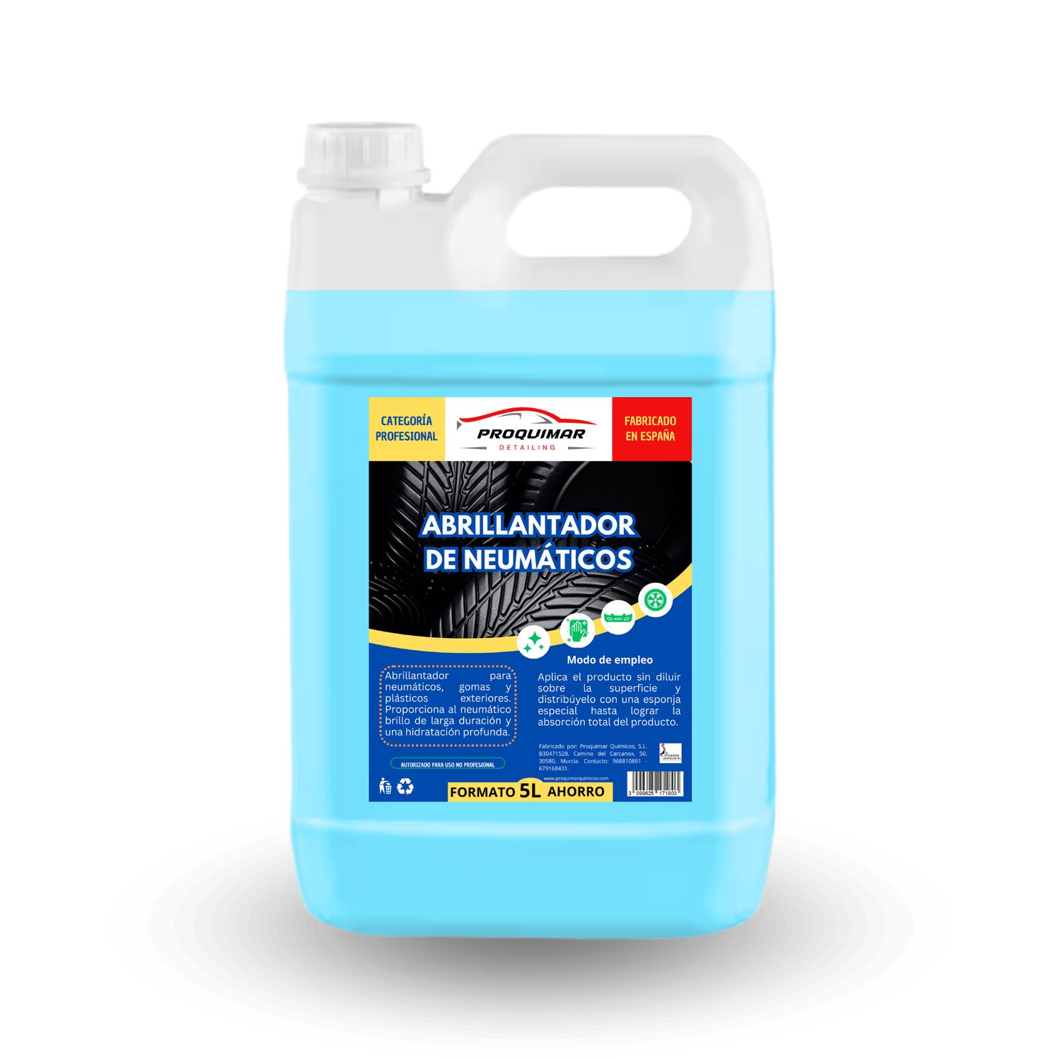 Abrillantador de neumáticos 5L