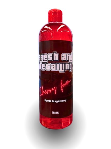 Cherry Foam - Champú de alta espuma para carrocerías con olor a cereza - 1L