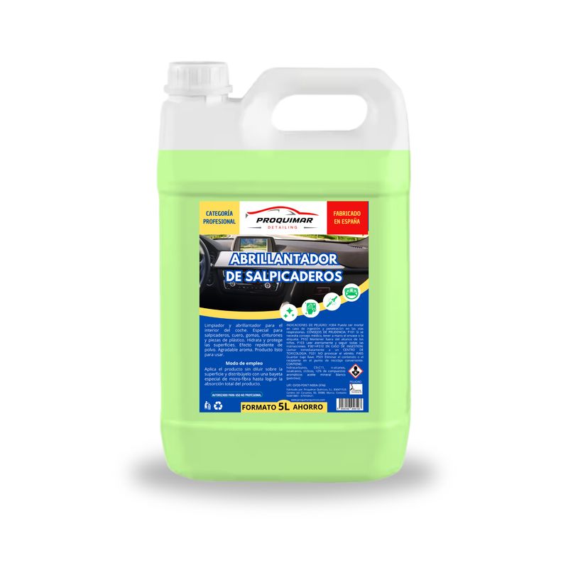 Limpiador abrillantador de salpicaderos - 5L