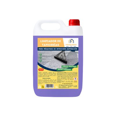 Limpiador de Tapicerías para Máquinas de Inyección – Elimina Manchas y Olores – 5L Limpiador de Tapicerías para Máquinas de Inyección – Elimina Manchas y Olores – 5L