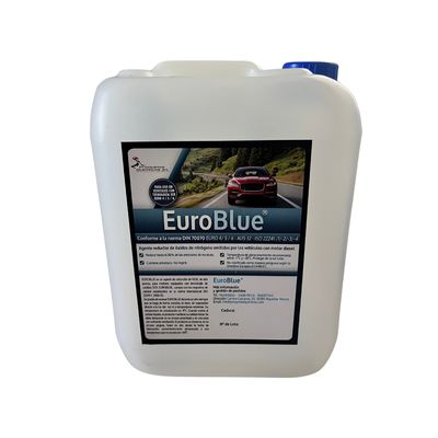 EuroBlue, Adblue con Aditivo Anticristalizante – Solución Urea 32,5% para Diésel SCR, con Cánula – Alta Pureza ISO 22241 – Varios Formatos