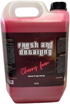 Cherry Foam - Champú de alta espuma para carrocerías con olor a cereza - 5L