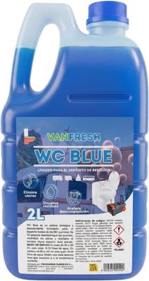 Vanfresh WC Blue - Líquido para Depósito de WC Químico - 2L Vanfresh WC Blue - Líquido para Depósito de WC Químico - 2L