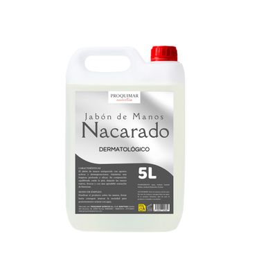 Jabón de Manos –Efecto Nacarado, Limpieza Suave para Uso Diario, Hidratación Total, Aroma Duradero, 5000 ml Jabón de Manos –Efecto Nacarado, Limpieza Suave para Uso Diario, Hidratación Total, Aroma Duradero, 5000 ml