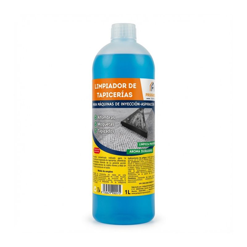 Limpiador de Tapicerías para Máquinas de Inyección – Elimina Manchas y Olores – 1L Limpiador de Tapicerías para Máquinas de Inyección – Elimina Manchas y Olores – 1L