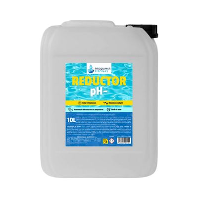 Reductor de pH para Piscinas – Garrafa de 10 litros – Líquido Regulador de Acidez en Agua – pH Minus – Tratamiento Químico Profesional – Mejora la Calidad del Agua y Evita la Irritación Reductor de pH para Piscinas – Garrafa de 10 litros – Líquido Regulador de Acidez en Agua – pH Minus – Tratamiento Químico Profesional – Mejora la Calidad del Agua y Evita la Irritación