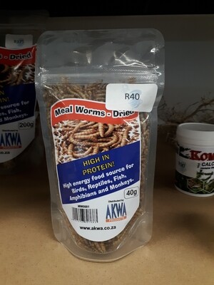 Dried Meal Worms (40g)