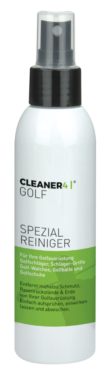Aktions- Set CLEANER4 | GOLF der Spezial Reiniger für Ihre Golfschläger im Aktionsset inkl. Microfaser-Tuch 40 mal 40 cm