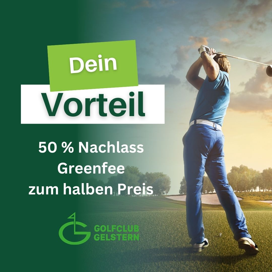 Voucher GC Gelstern 50 % Nachlass