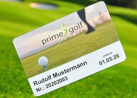 Aktvierung und Bestellung der prime golf Karte für Ihr Gutscheinbuch