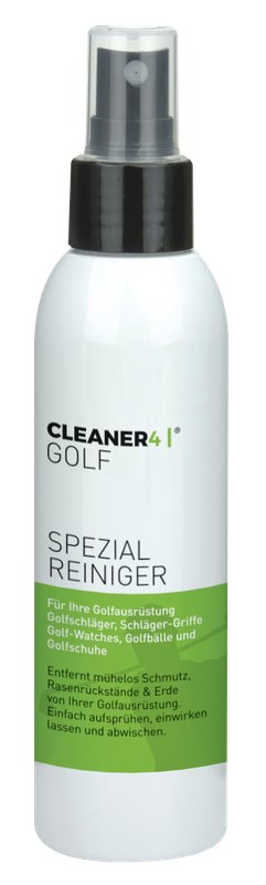 Aktions- Set CLEANER4 | GOLF der Spezial Reiniger für Ihre Golfschläger im Aktionsset inkl. Microfaser-Tuch 40 mal  40 cm