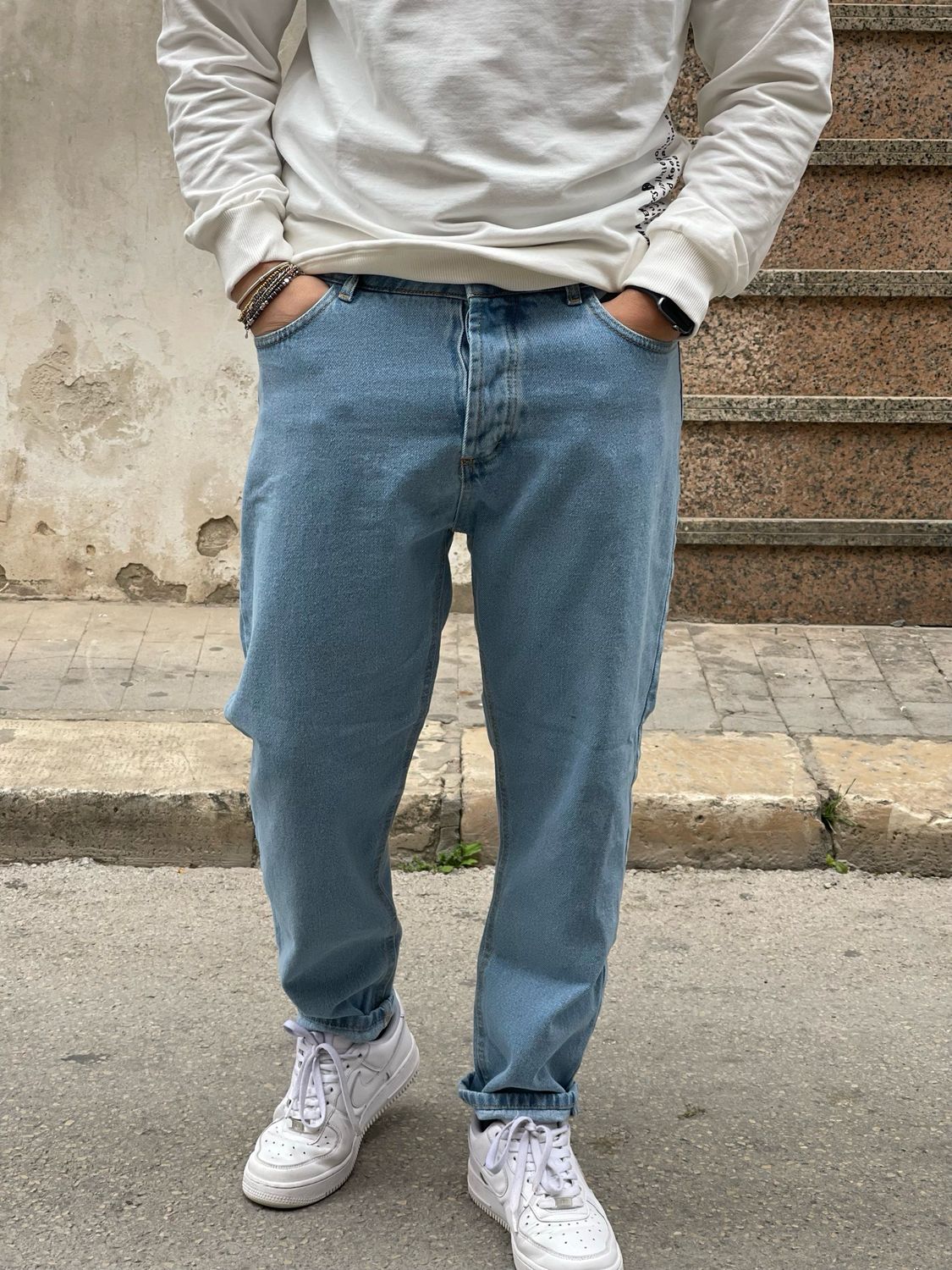 Jeans lavaggio chiaro