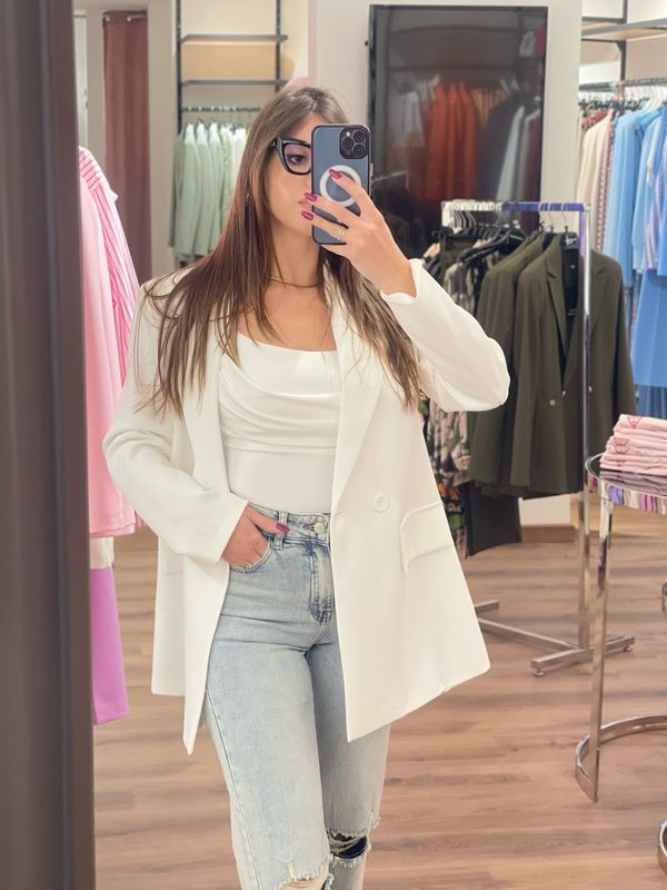 Giacca doppio petto oversize
