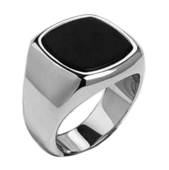 Italian  Ring with Onyx Stone