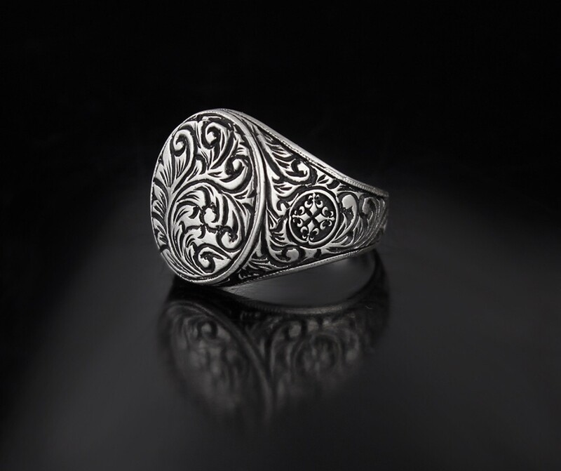 Hand Made pure 925 Silver Sterling Ring