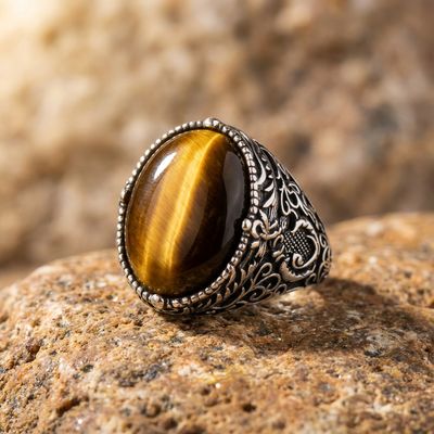 Tiger eye Gemstone