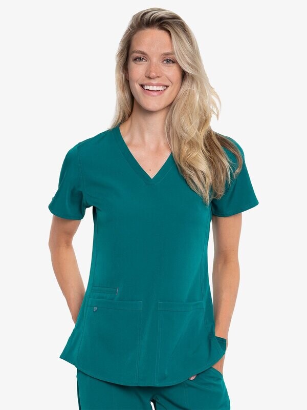 8579 - Energy Racerback Shirttail Top