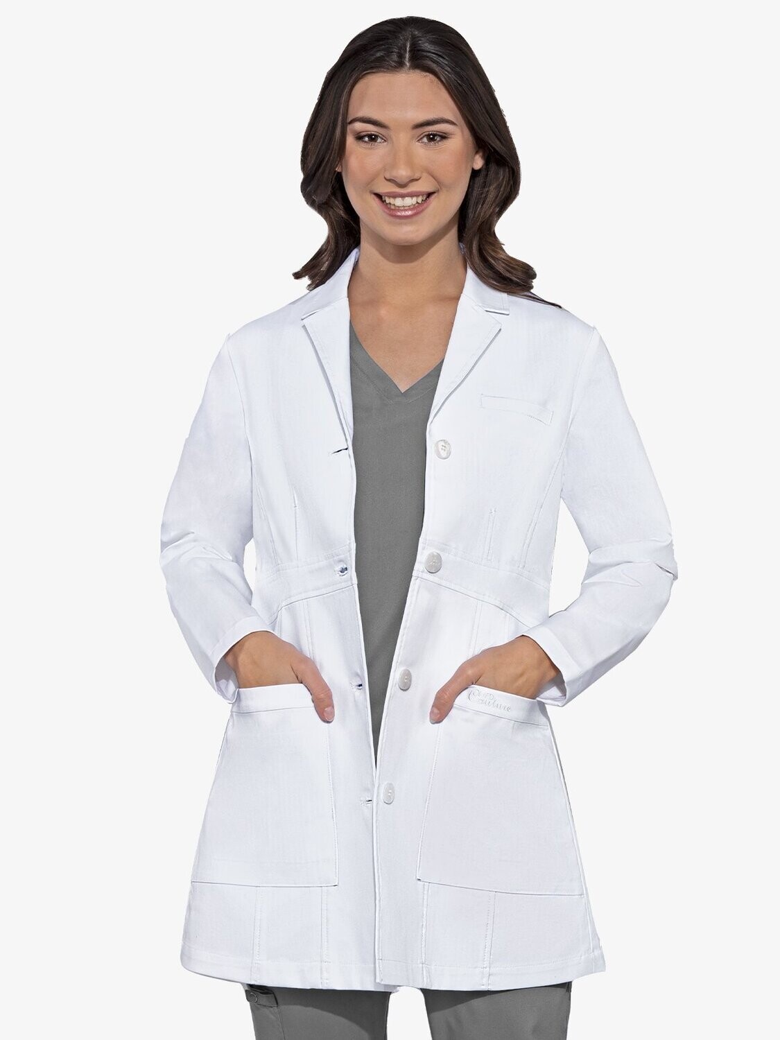 5601 - Empire Mid Length Lab Coat