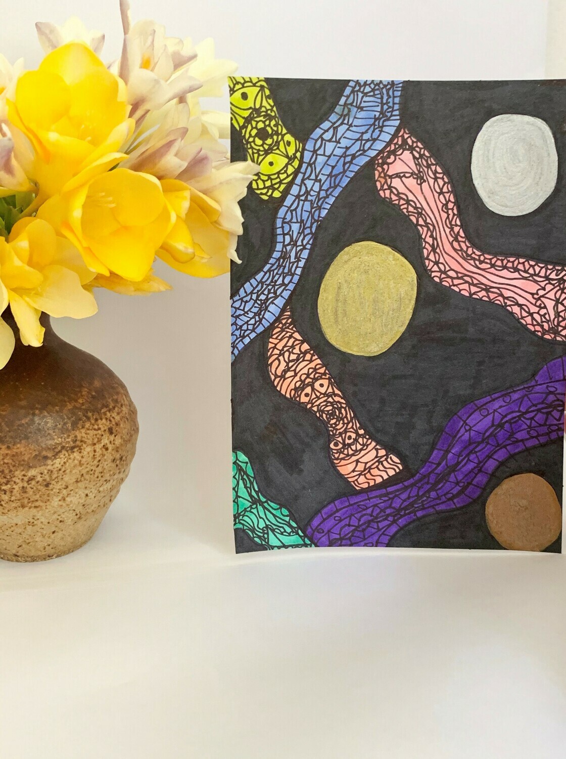 Colourful Mandala Print!