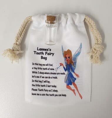 Personalised Tooth Fairy bag