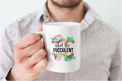 What the fucculent - Mug