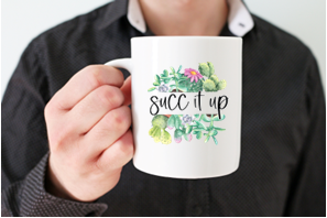 Succ it up - Mug