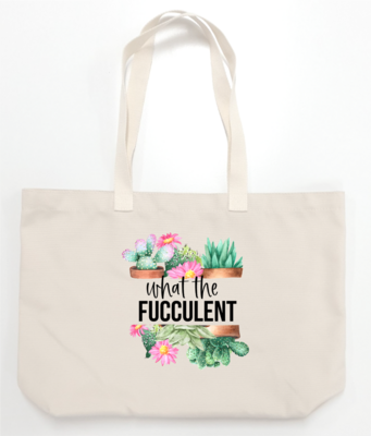 What the Fucculent Tote bag
