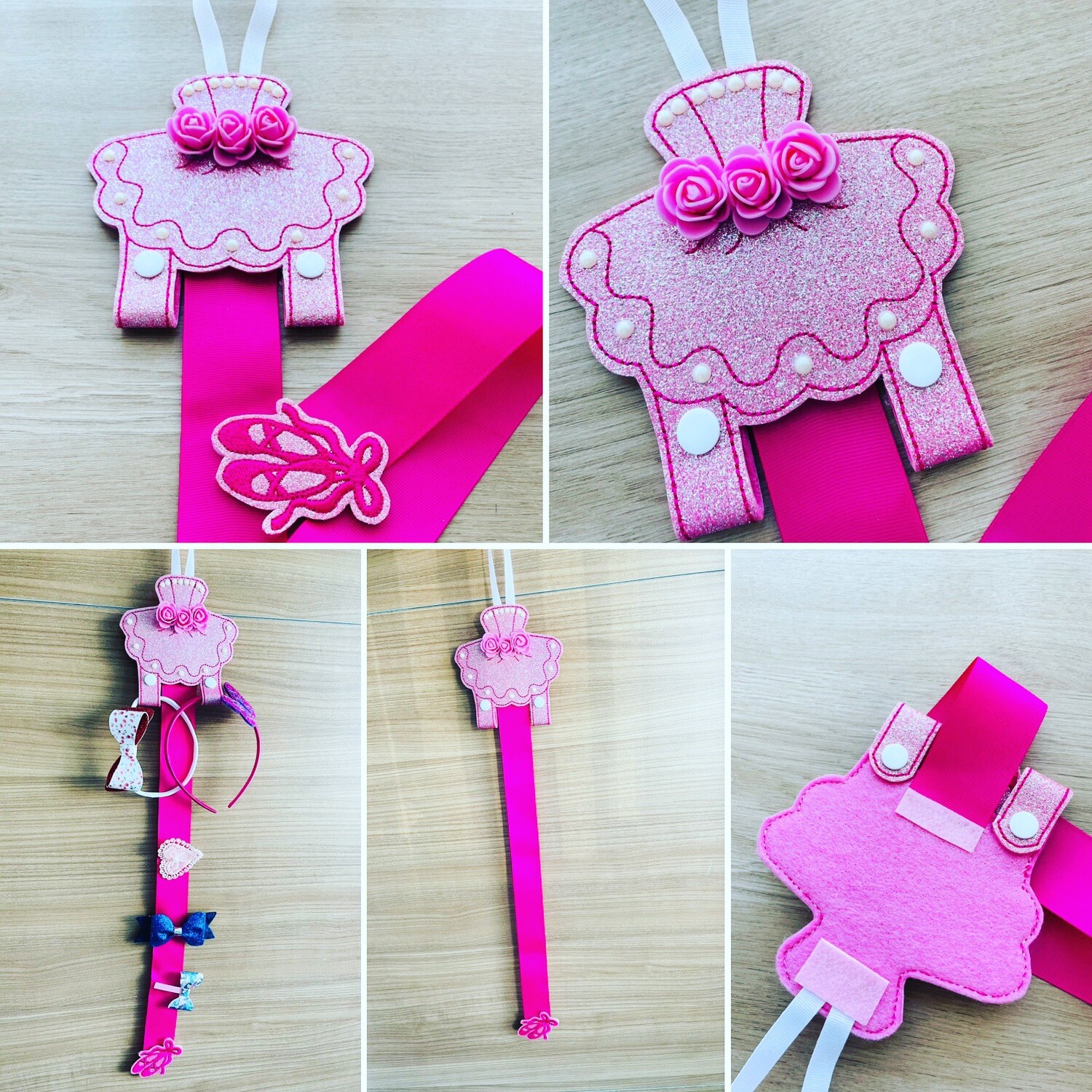 Ballerina bow holder