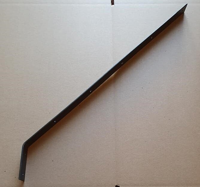 plain, galvanized/painted bracket