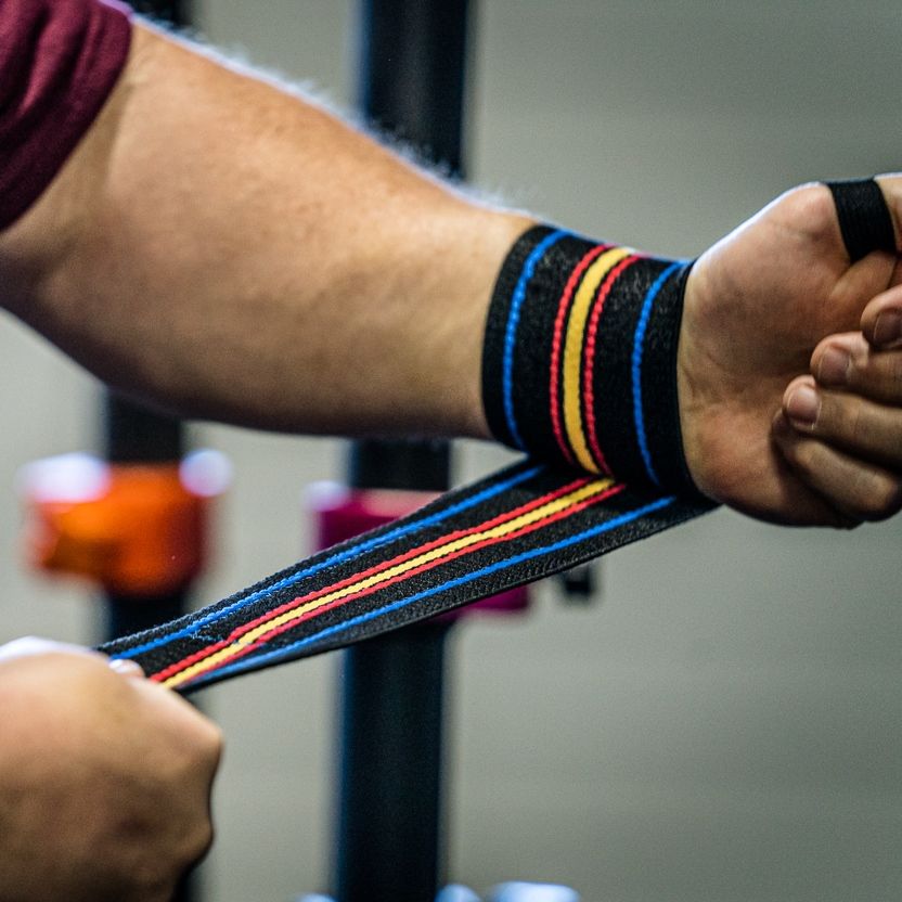thumbnail image 2 of Titan THP Wrist Wraps For Powerlifting - IPF & USPA Approved, 2-Pack (Unisex) 2 of 6